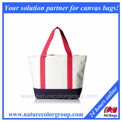 Women′s Summer Medium Canvas Shopping Tote Bag