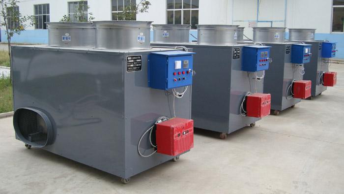 Gas-burning Air heater for poultry house