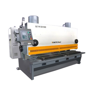 CNC Hydraulic Guillotines Shearing Machine QC11K-6X1500 for Metal Working