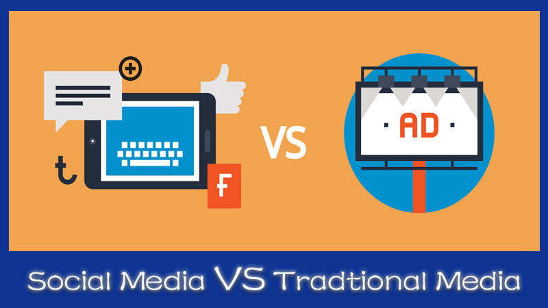 Médias sociaux vs médias traditionnels