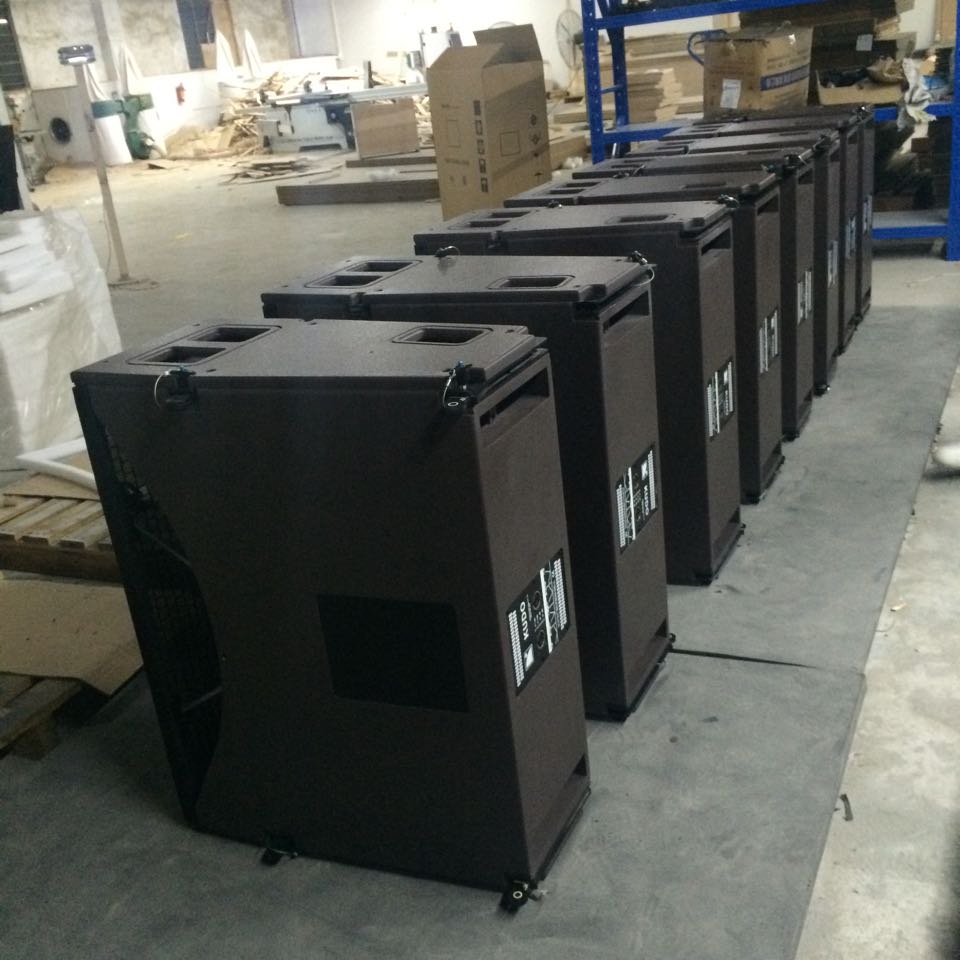 KUDO Tri Way Dual 12 pulgadas Pro Audio Line Array Speaker Box