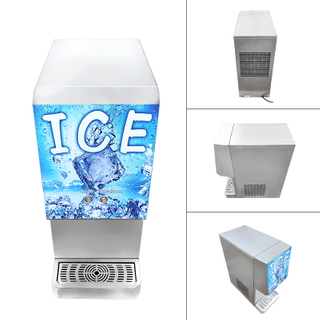  Automatic Stainless Steel Small Machine NUGGET Ice Cube Maker Cheap Price