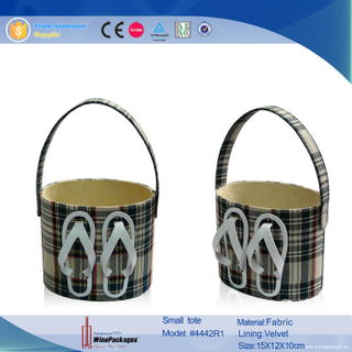 Decorative Gift Fabric Storage Basket Wholesale Supply