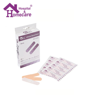 Adhesive wound plaster