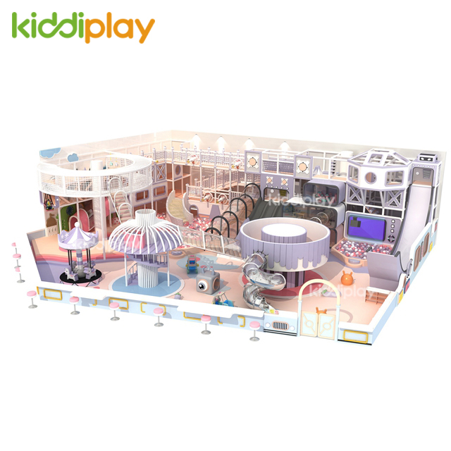 淘气堡儿童乐园室内设备蹦床商用母婴店大小型游乐场设施亲子餐厅
