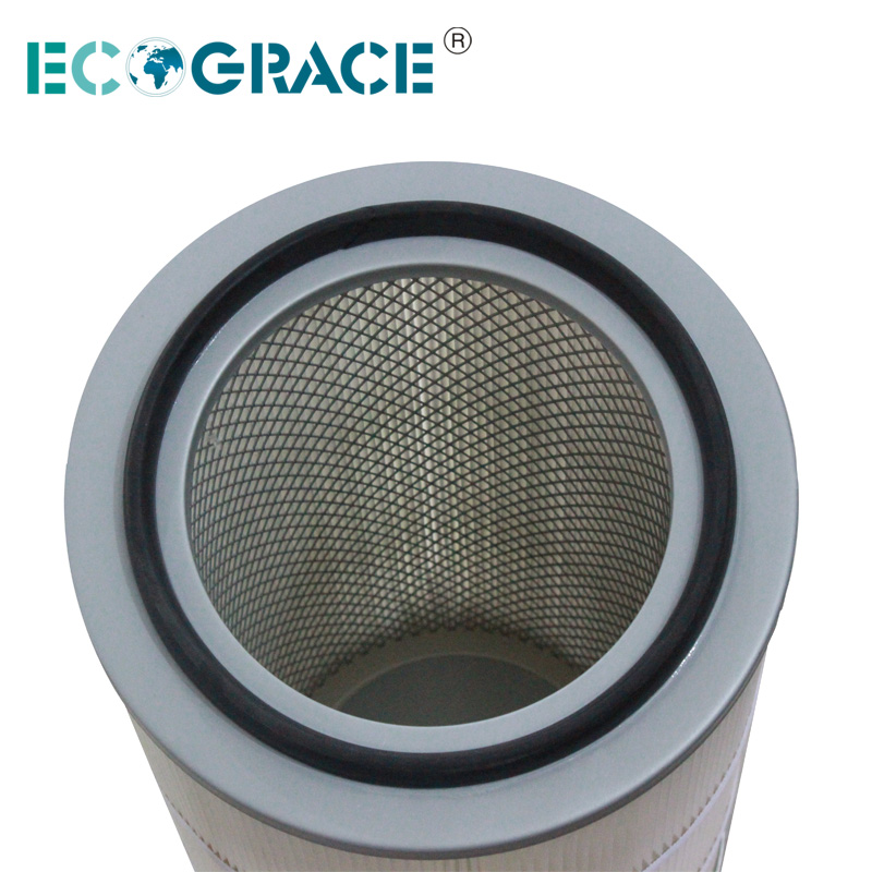 High Temperature Pleated Filter Cartridge ( Nomex / PPS ) from China manufacturer ECOGRACE