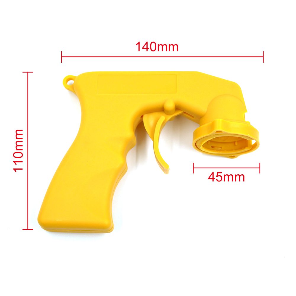 Spray Adaptor Aerosol Spray Gun Handle With Full Grip Trigger Locking