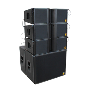 LA208 Duales 8-Zoll-Line-Array-Lautsprechersystem mit eigener Stromversorgung