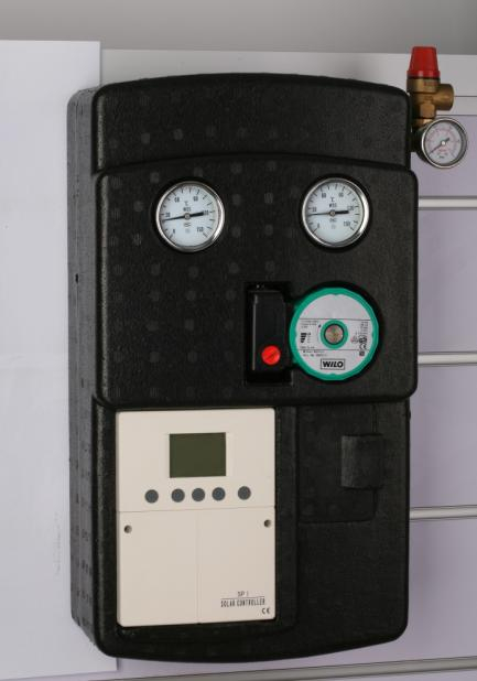 Accesorios de calentador de agua solar indirecto residencial de baja presión
