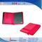 A4 Folder Zipped Women Red Leather Portfolio with Document Folder