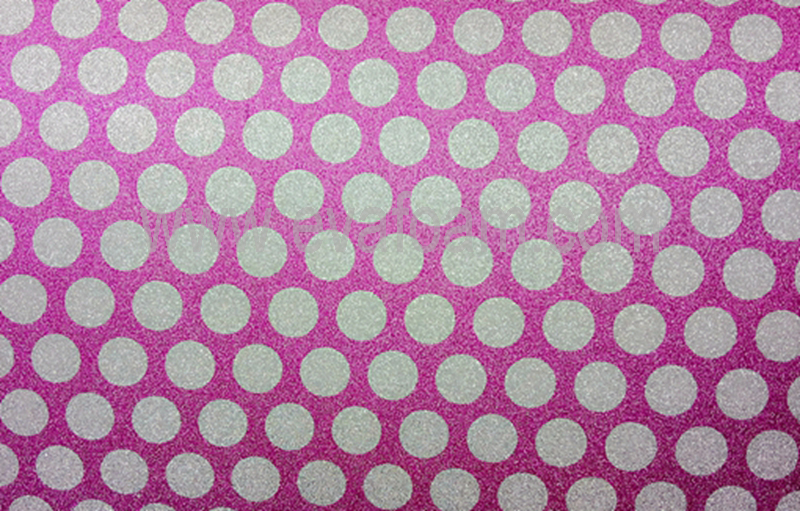 Glitter Film EVA Foam Sheets (Big Dots)