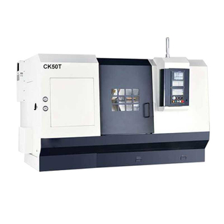 CK50T 45 Degree Slant Bed CNC Lathe for Thread Cutting 