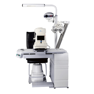 وحدة طب وجراحة العيون RS-550B مع درج مجموعة العدسات التجريبية