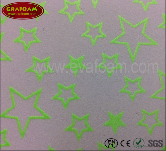 Noctilucence EVA Foam Sheets (Stars)