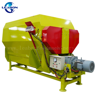 Farm Use Horzontal Electric Motor Type TMR Feed Mixer 