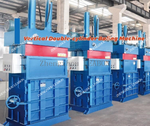 Vertical Double-cylinder-Baling Machine