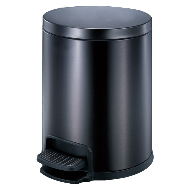 Agreeable Stainless Steel Trash Can With Foot Pedal