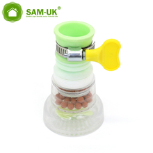 PVC Cocina ajustable Filtro circular Filtro de piedra Purificación Filtros de la fuente del gato Agua del grifo de carbono mineral