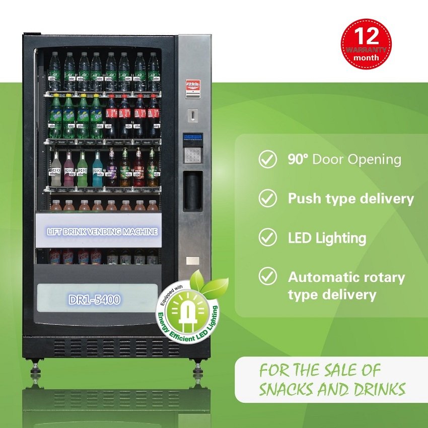 Levantar la máquina expendedora de la bebida (DR1-5400)