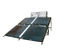 Proyecto 1000L calentador de agua solar comercial