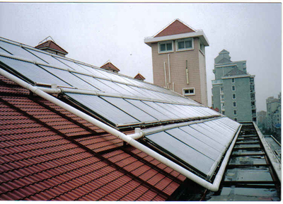 Proyecto colector residencial calentador de agua solar