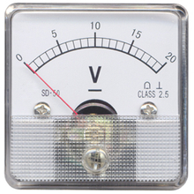 Voltímetro móvil de la C.C. del instrumento de la bobina SD50