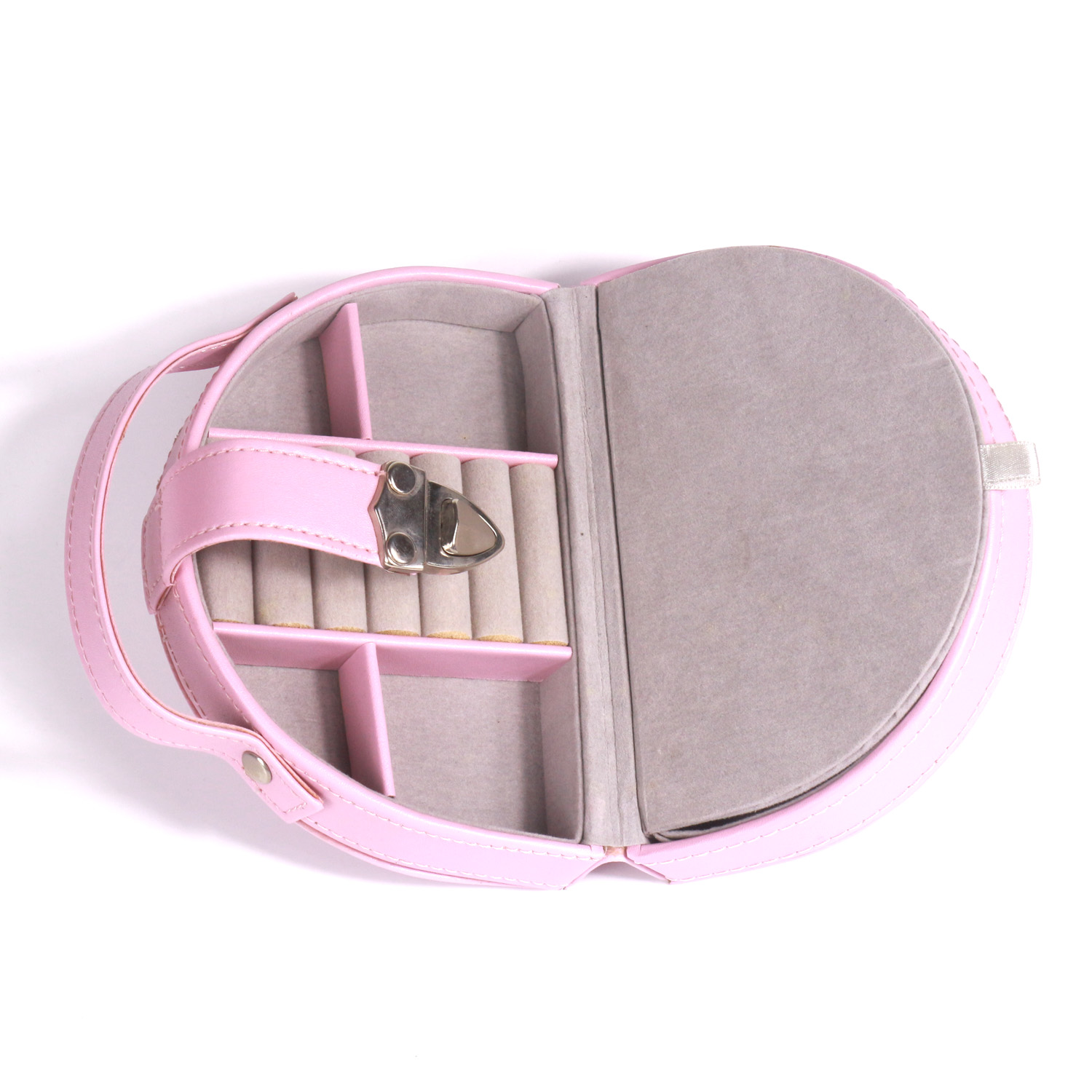 Pink Leather antique jewellery boxes