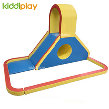 新款早教中心幼儿园大型滑梯软体玩具亲子软包设计儿童爬滑组合