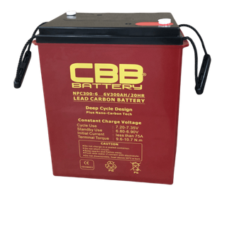 6V300AH High Quality Deep Cycle Lead Carbon Battery NPC300-6