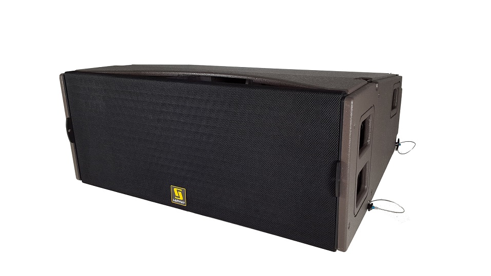 صندوق سماعات KUDO Tri Way Dual 12 بوصة Pro Audio Line Array
