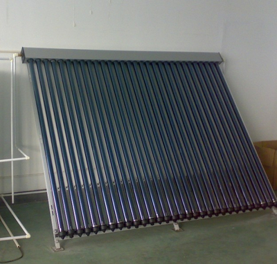 Calentador de agua solar de tubo de calor residencial de acero inoxidable