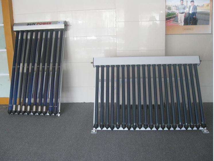 Tubo de vacío integrado Tubo de calor Calentador de agua solar