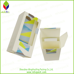 可定制窗形折叠卡纸包装盒