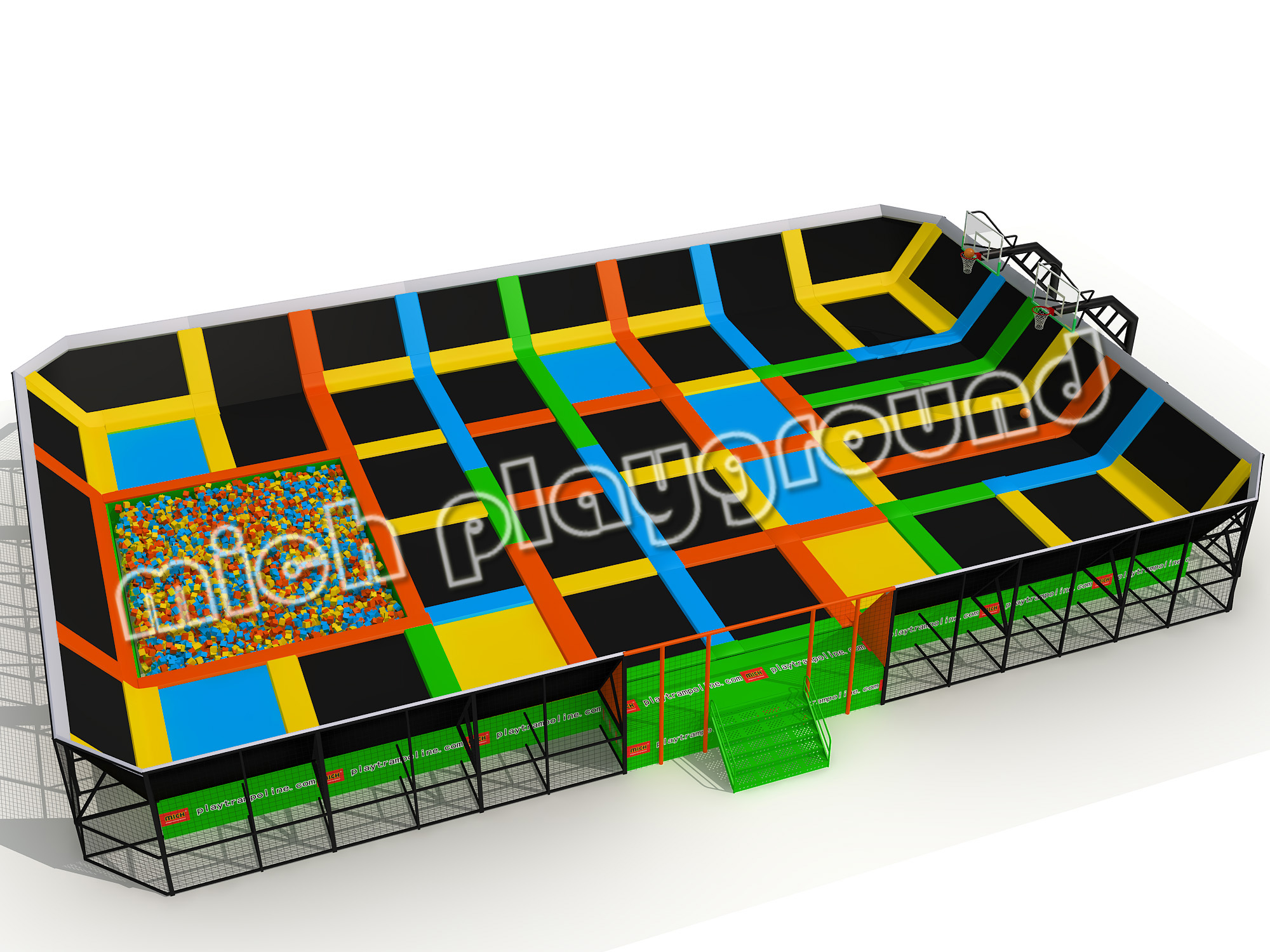 MICH Indoor Trampoline Park Design for Amusement 5110A