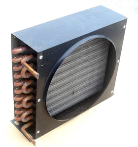 Condensateur à tube de cuivre à ailettes en aluminium 3/4HP