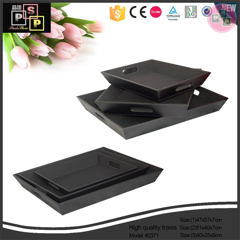 China Supplier Premium Custom Round Fabric Candy Tray, Rolling Tray
