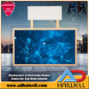 Hängendes, doppelseitiges, ultraflaches LCD-Display für digitale Beschilderung