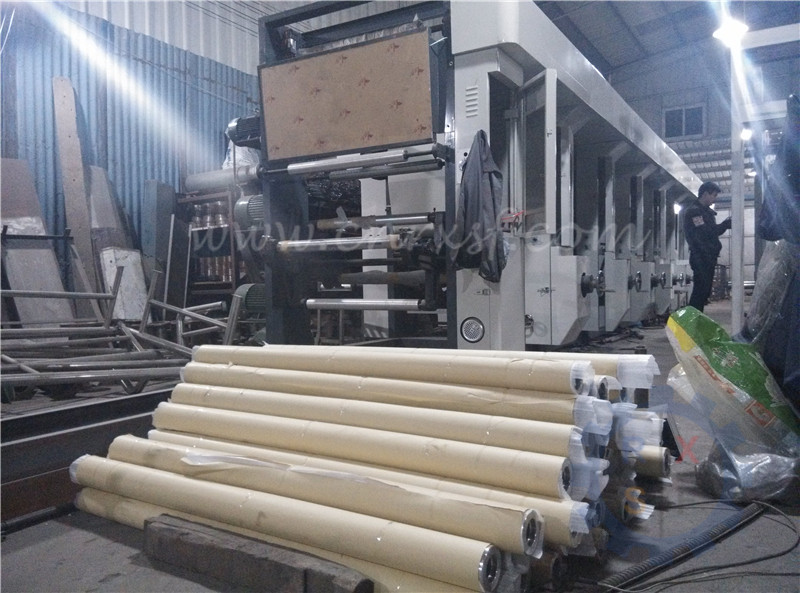 Maquinaria de la impresión y de envasado usar el rodillo de guía de aluminio