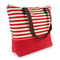 Customized Canvas Tote Bag Stripe Promotional Shopping Bag