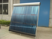 Colector de calentador de agua solar con tubo de calor residencial