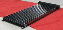 Colector de calentador de agua solar con tubo de calor presurizado