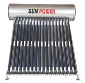 Tubo de calor residencial de baja presión Calentador de agua solar