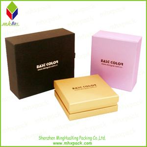 方形的可定制商标印刷的纸质包装珠宝盒