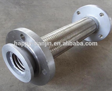 Ss304 Flexible Metal Hose with Fixed and Loose Flange