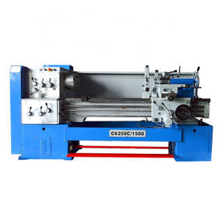 C6250C 52mm Spindle Bore Metal Manual Lathe Machine for Sale 