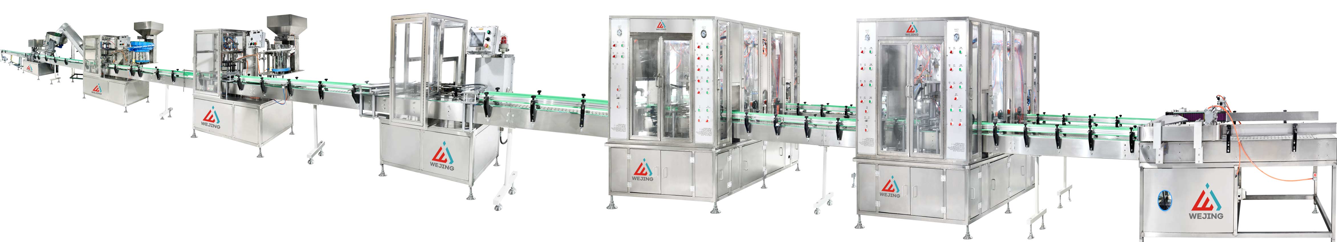 Didelio greičio aerozolių purškimo dujų pildymo mašinos linija