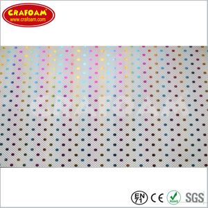 Color Film EVA Foam Sheets (Small dots)