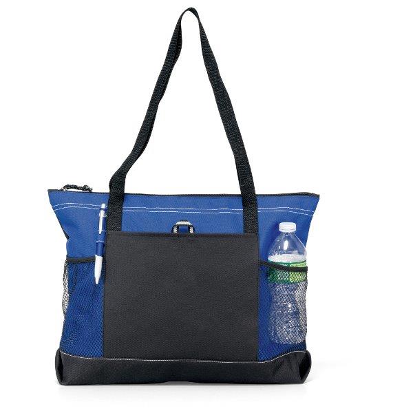 Zippered Oxford Tote 