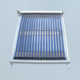 Calentador de agua solar de tubo de calor presurizado al aire libre