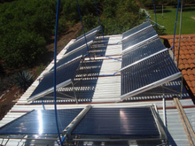 Tipo de proyecto Calentador solar de agua dividido comercial
